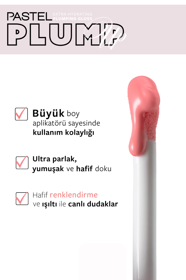 Pastel Dolgunlaştıran Dudak Parlatıcısı - 6