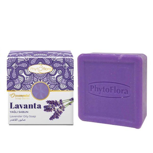 Phytoflora Natural Lavender Soap for Sensitive Skin Care - 1