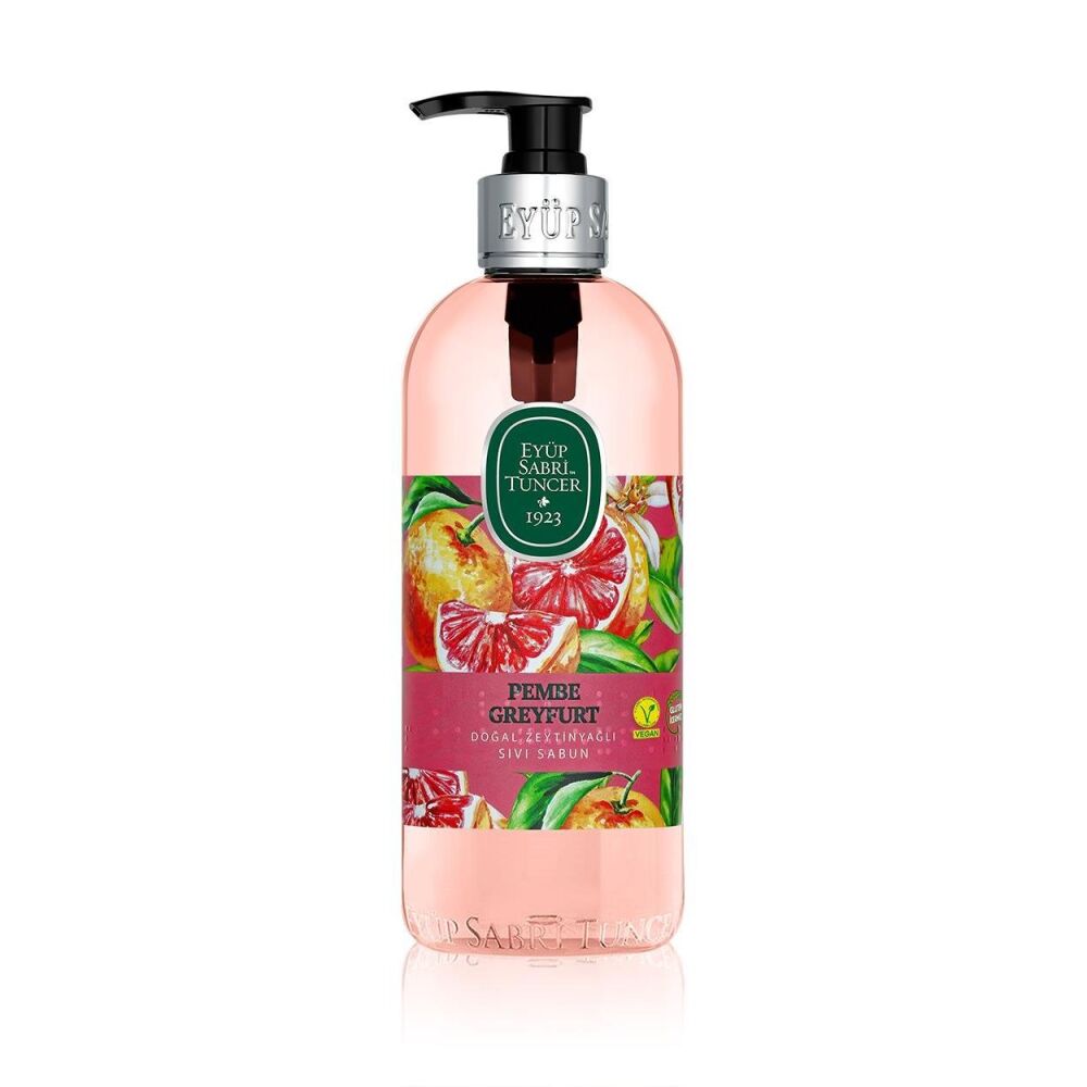 Eyüp Sabri Tuncer Pink Grapefruit Natural Olive Oil Liquid Soap - 500 ml - 1