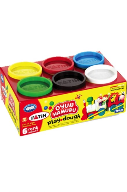 Playdough for children, 6 colors - faith - 1