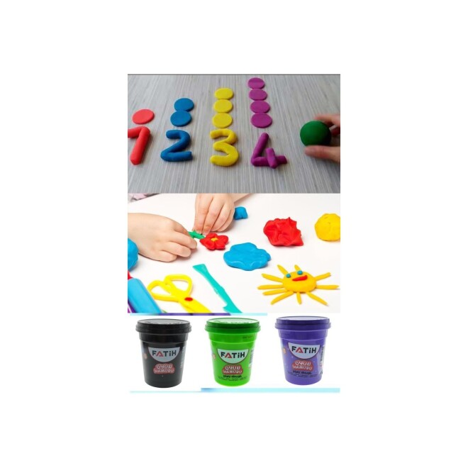 Playdough for children, 6 colors - faith - 2