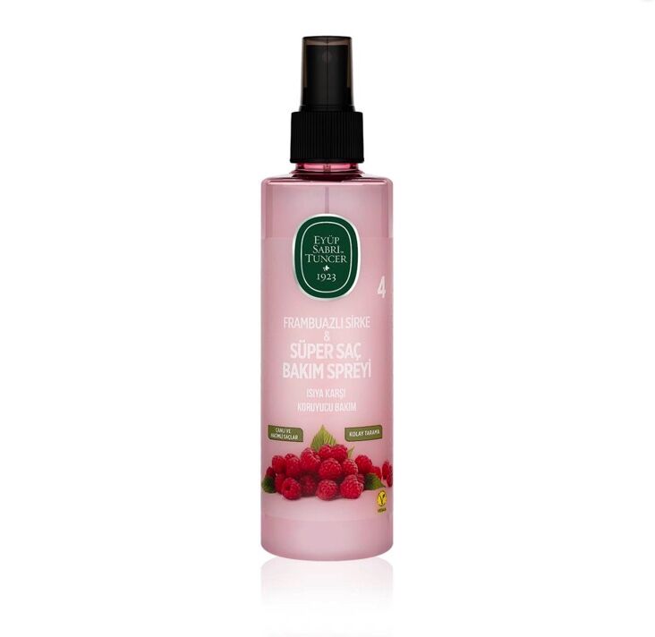 Raspberry vinegar hair care spray 210 ml - 1