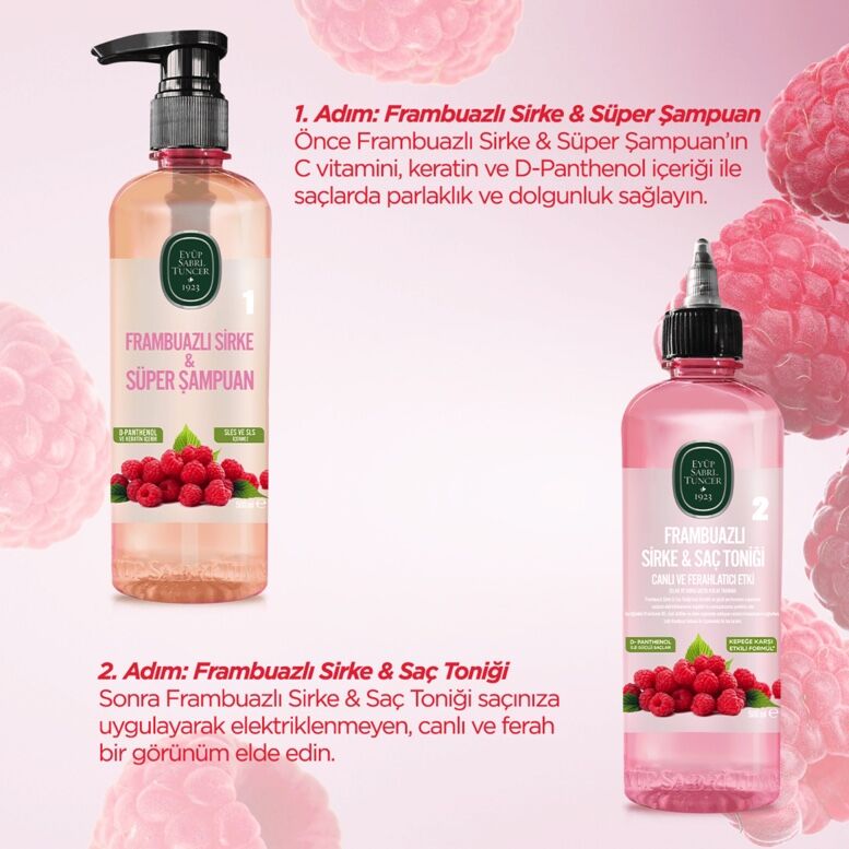 Raspberry vinegar shampoo 500 ml - 5