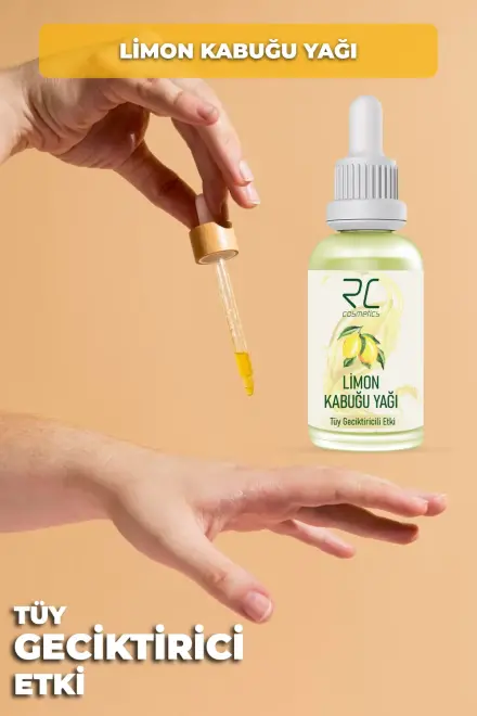 RC COSMETİCS Limon Kabuğu Yağı Tüy Geciktiricili Etki Tüy Azaltıcı Serum - 3