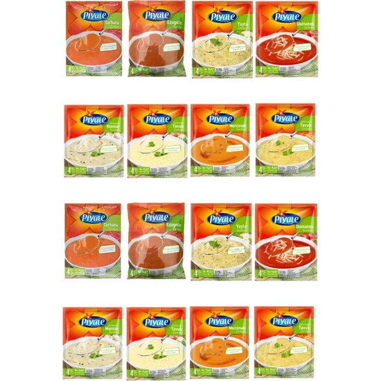 Ready-to-prepare soup packets - 16 packets - 1