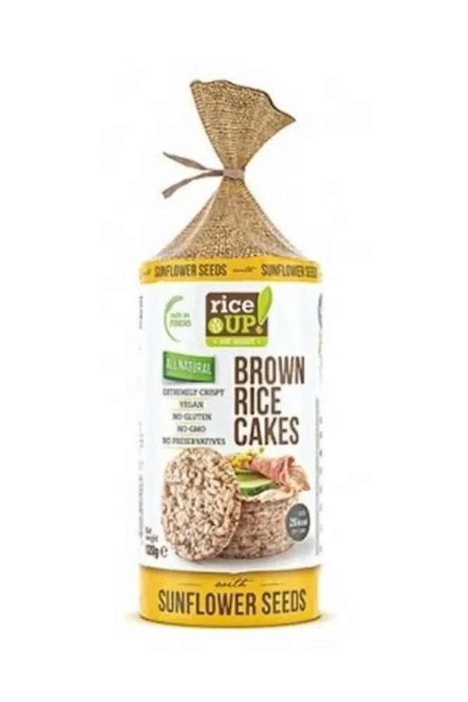 Rice Up Sunflower Seed Rice Cakes - 120g - 1