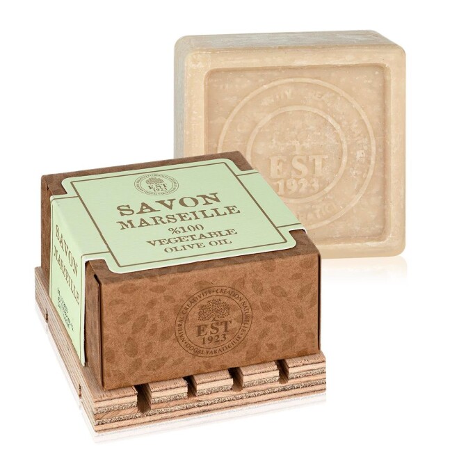 Savon De Marseille Classic Soap with Vegetable Olive Oil 150 gr - 3