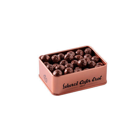 Şekerci cafer Coffee Dragee in Bronze Tin Box - 1