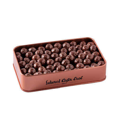 Şekerci cafer Coffee Dragee in Bronze Tin Box - 2