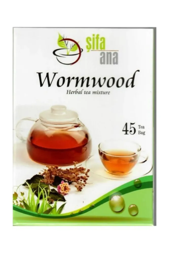 ŞİFA ANA Herbal Mixture Tea with Wormwood Herb 40 Tea Bag - 1