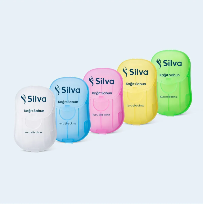 Silva Paper Soap 5-pack (5 PACKS X 20 PCS) - 1