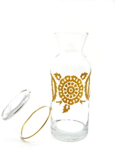 Single Glass Bedside Water Set - 1