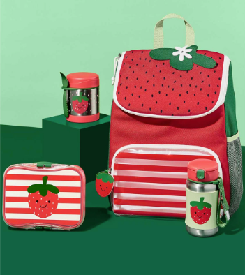 Skip Hop Spark Style Children's Backpack | Strawberry - 3