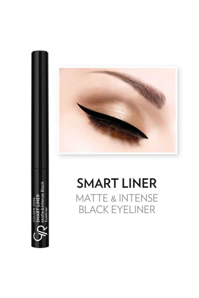 Golden Rose Smart Liner -yoğun Siyah Mat Eyeliner - 2