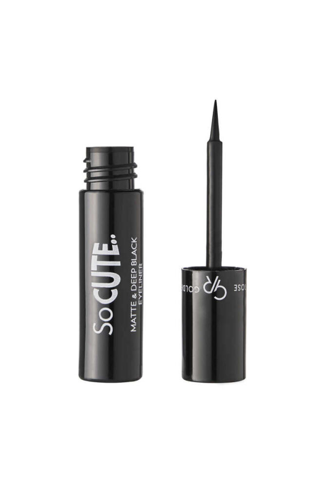 Golden Rose So Cute Matte&Deep Black Eyeliner - Black - Mini Matte Eyeliner - 2