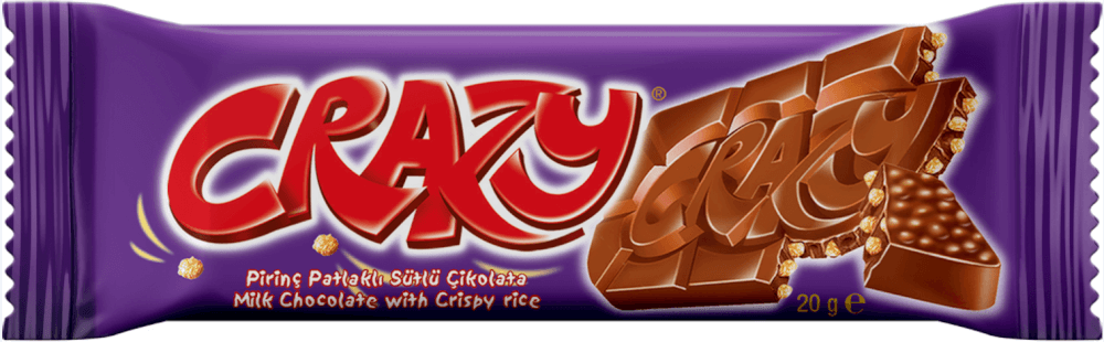 Şölen Crazy Pirinç Patlaklı Çikolata 20 Gr - 1