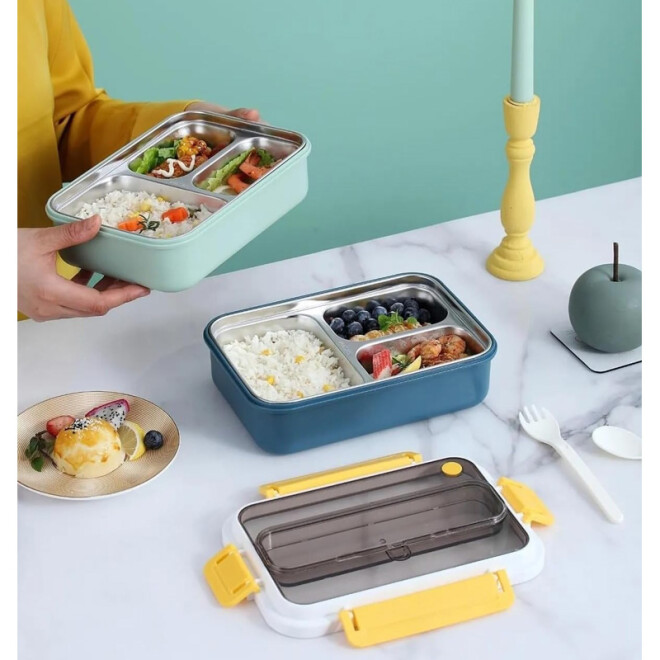 Stainless Steel Lunch Box - 1000 ml - 2