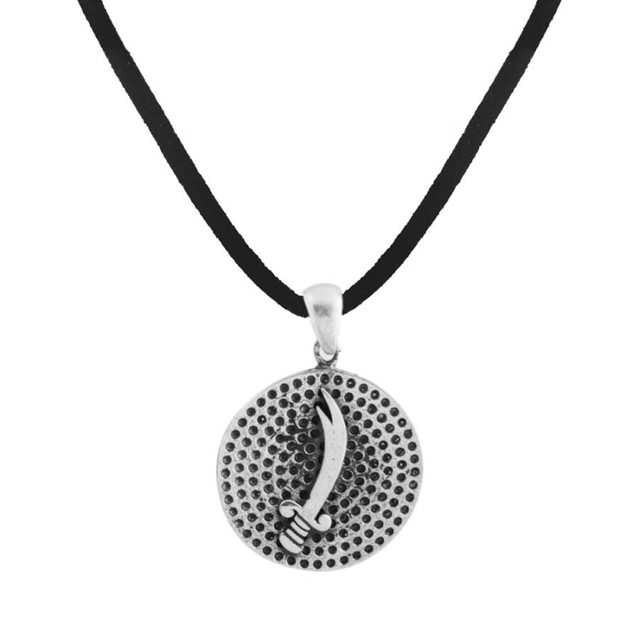 Sword of Zulfikar Silver Men's Necklace - 1