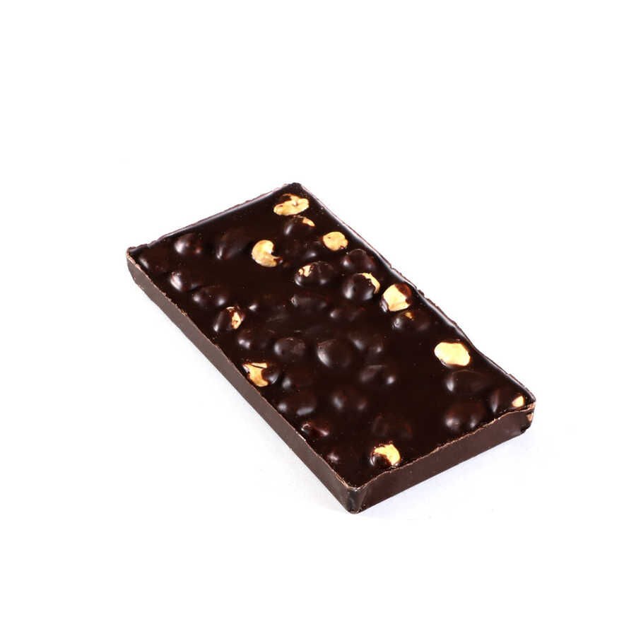 The luxurious dark chocolate filled with hazelnut 70 grams from Haci Sarif - 1