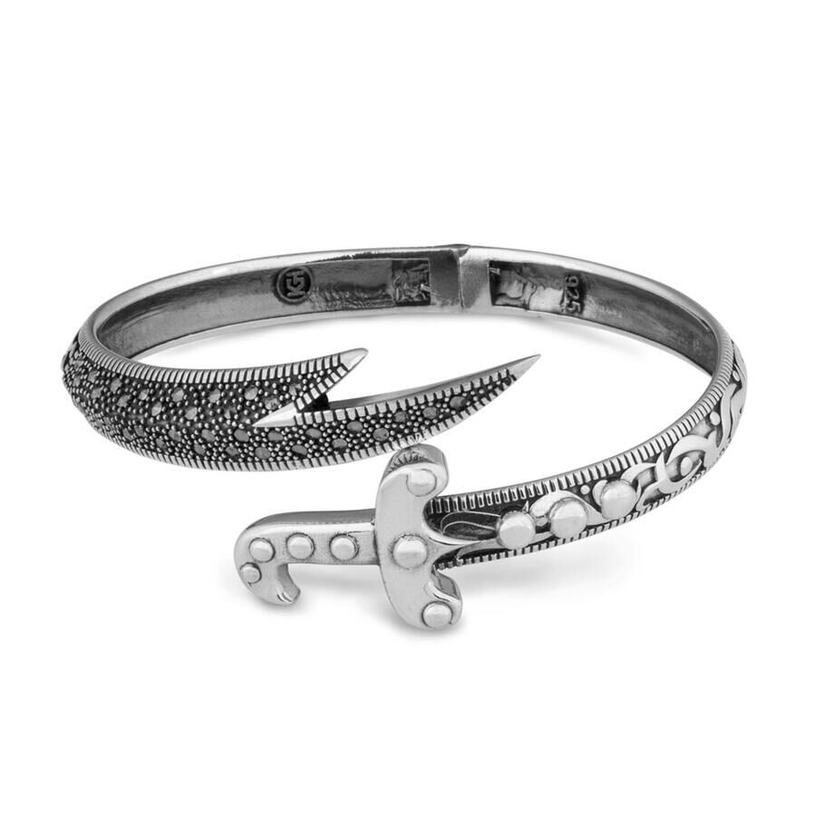 The Power of Zülfikar 925 Sterling Silver Men's Bracelet - 1