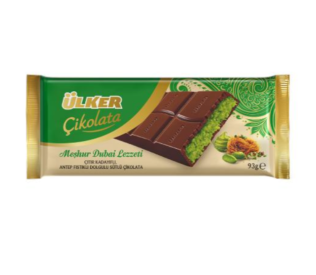 Ülker Kadayıflı Dubai Chocolate 93 gr - 1