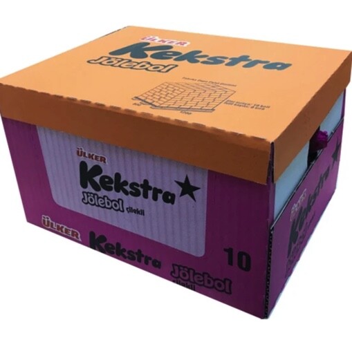 Ülker Kekstra Jelly Strawberry Cake 35 Gr- 24pcs - 2