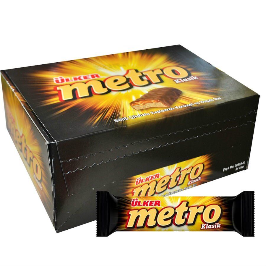 Ülker Metro Chocolate 36 g 24 pieces - 1