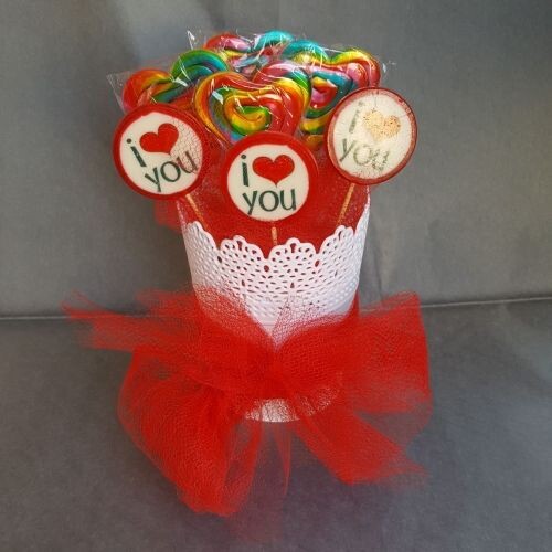 Various lollipops basket - 2