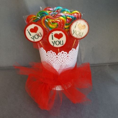 Various lollipops basket - 2