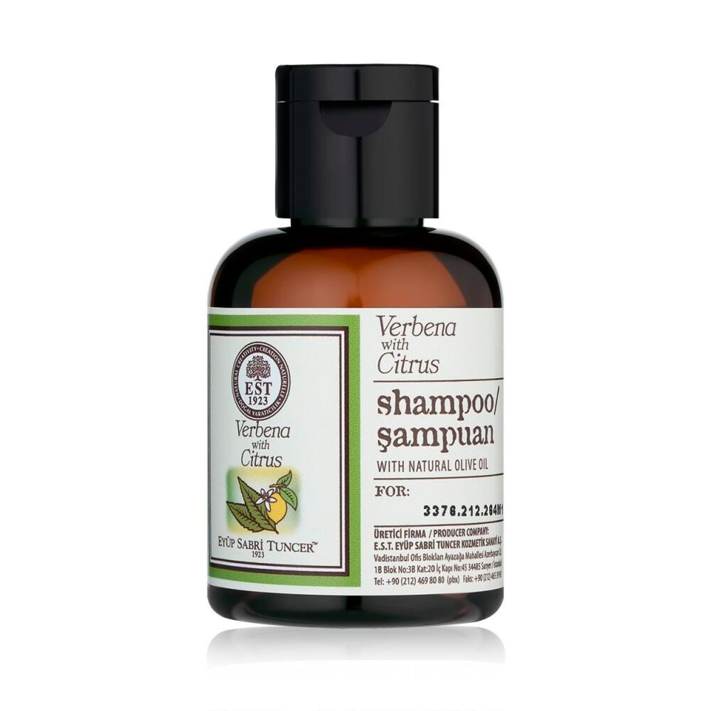 Eyüp Sabri Tuncer Verbena Citrus Organic Olive Oil Shampoo 50 ml - 1