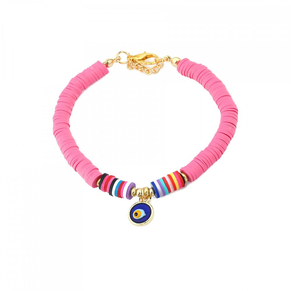 Women's bracelet studded with beads - 2