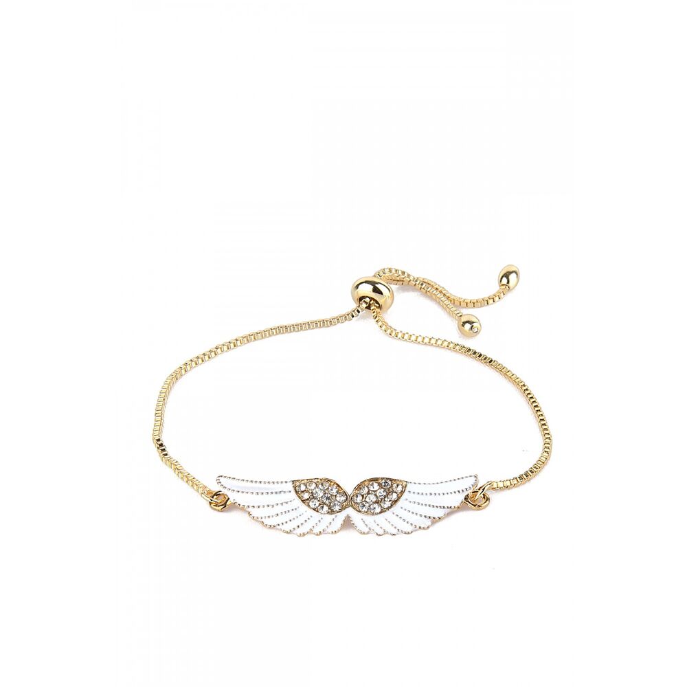 Women's Bracelet With Angel Wings Design - 2