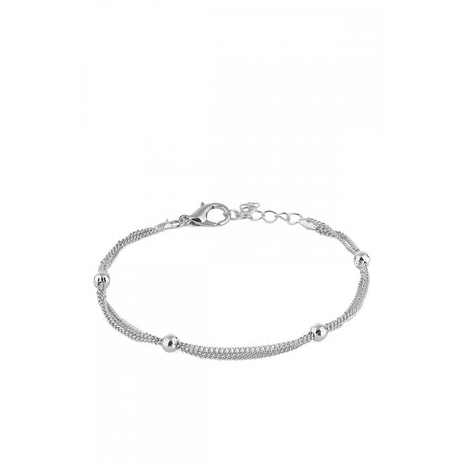 Women's bracelet with balls and rope - 3