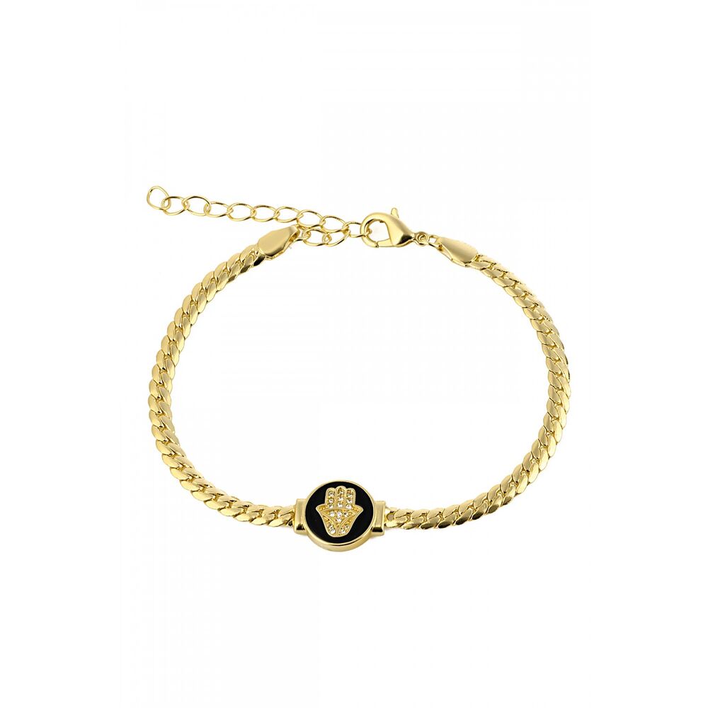 Women's bracelet with chain design - 1