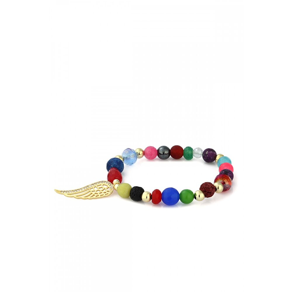 Women's bracelet with colored stone - 1