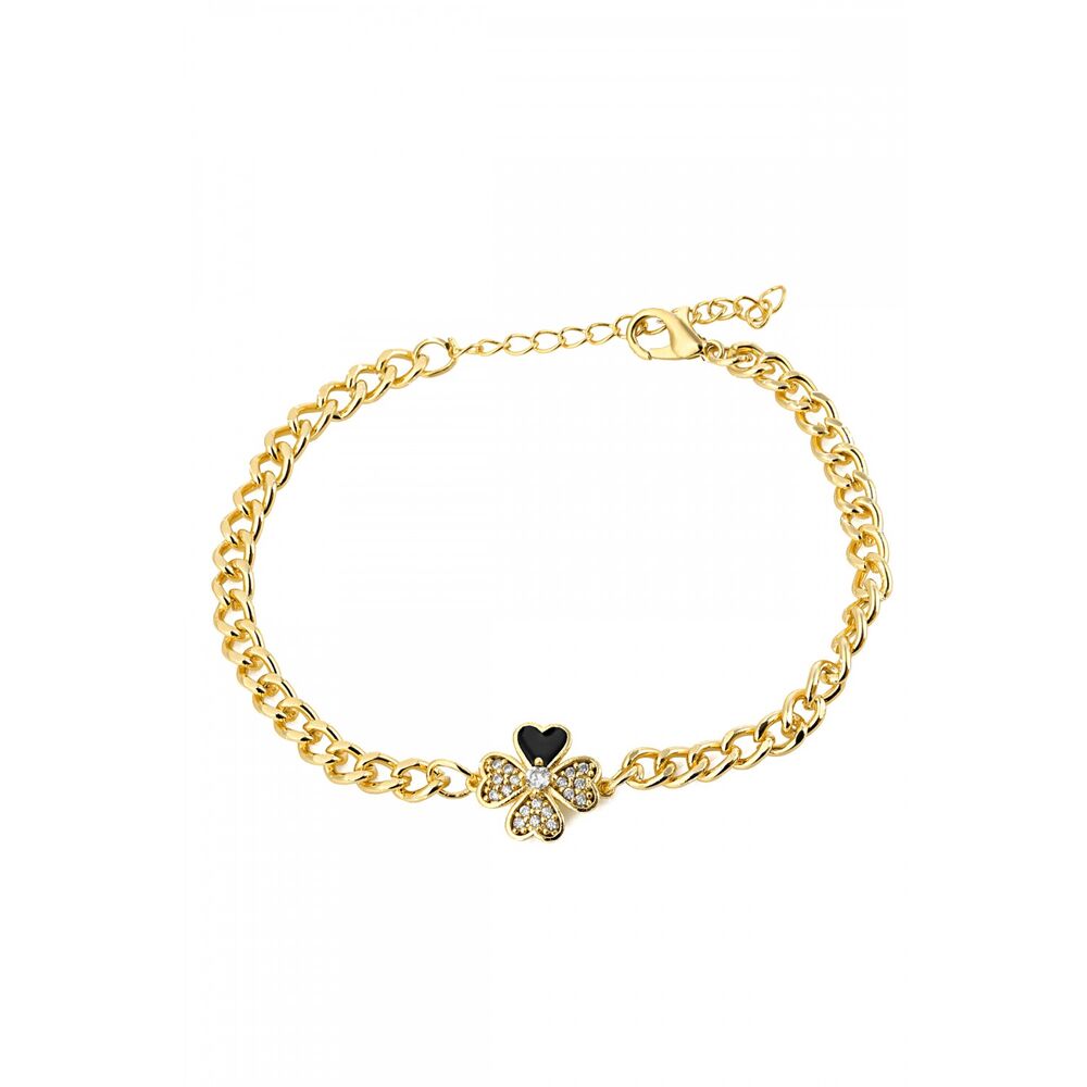 Women's bracelet with hearts - 1