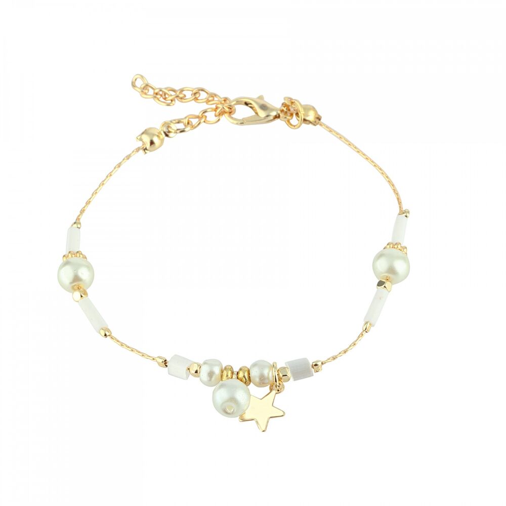 Women's bracelet with pearl design - 1