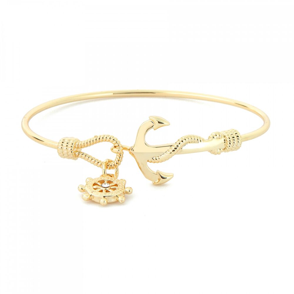 Women's bracelet with ship anchor - 1