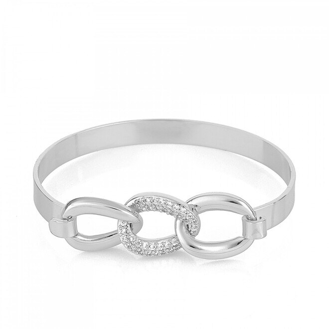 Women bracelet with three rings - 1