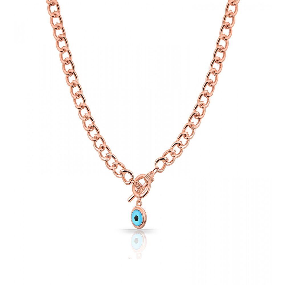 Women's necklace with eye of envy design - 1