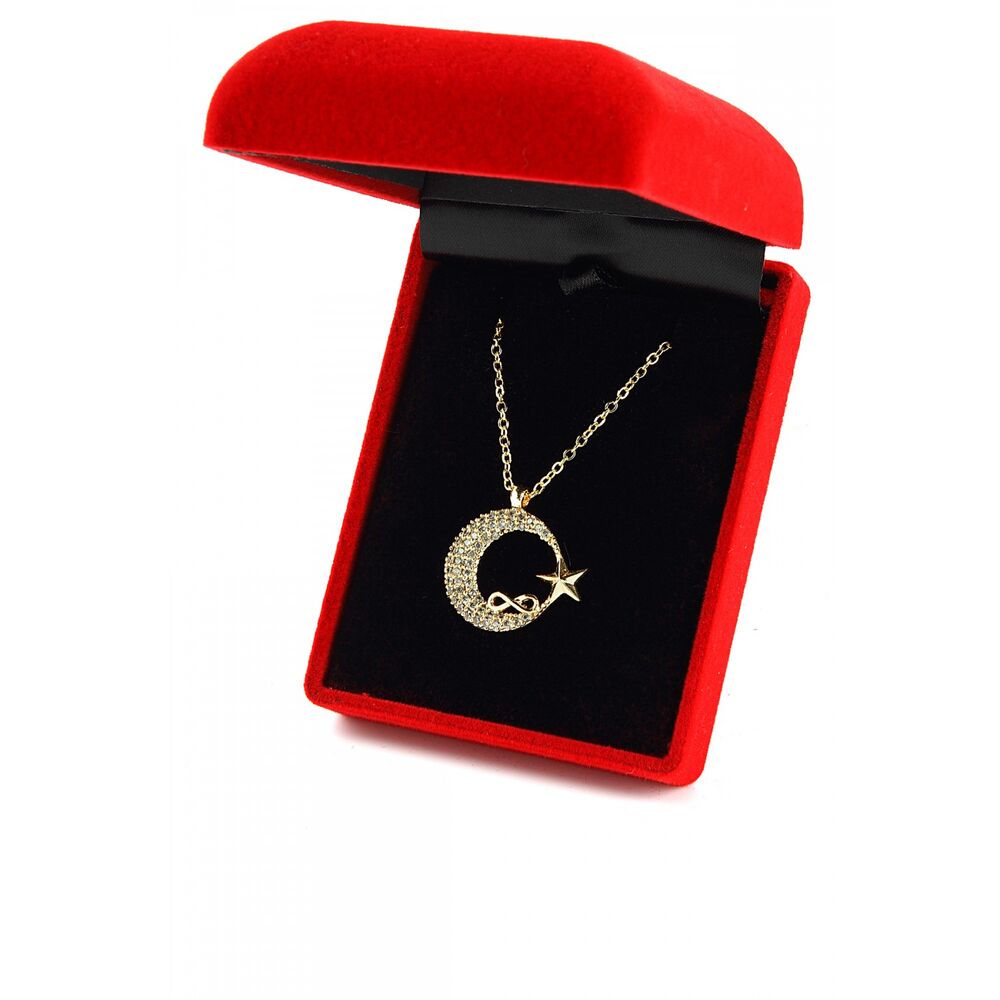  Women's Necklace With Infinity Sign - 1