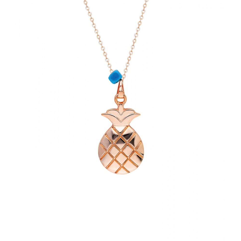 Women's Pineapple Fruit Design Necklace - 1