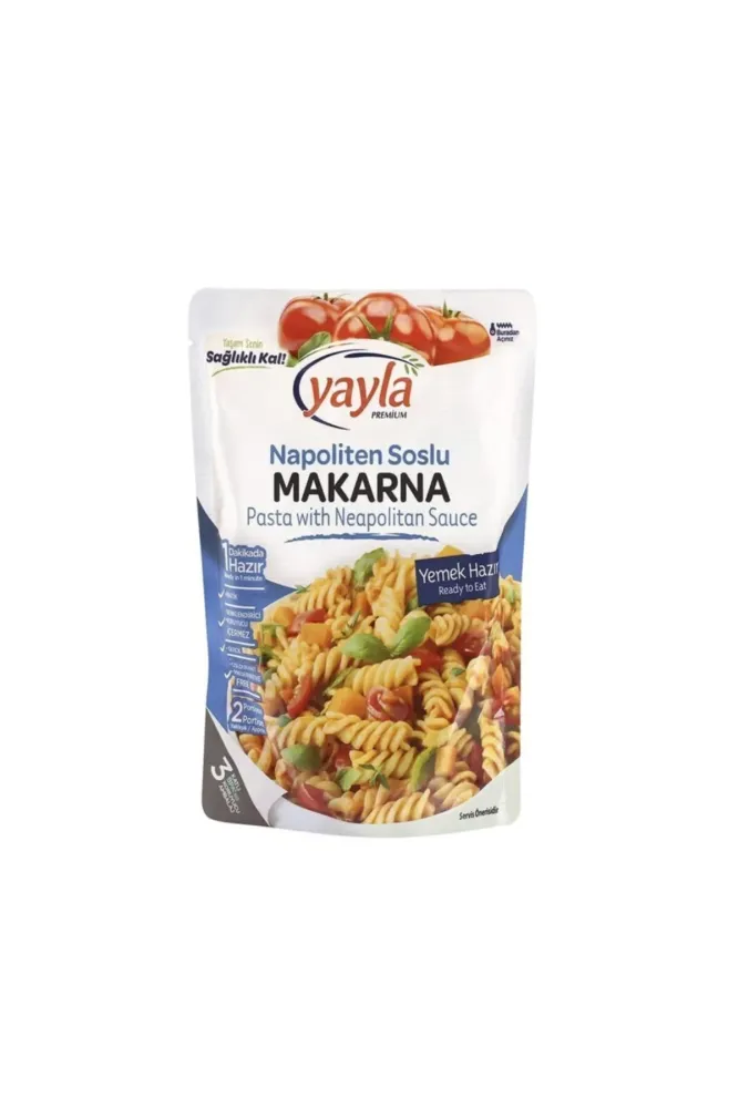 Yayla Napoliten Soslu Makarna 250 gr - 1