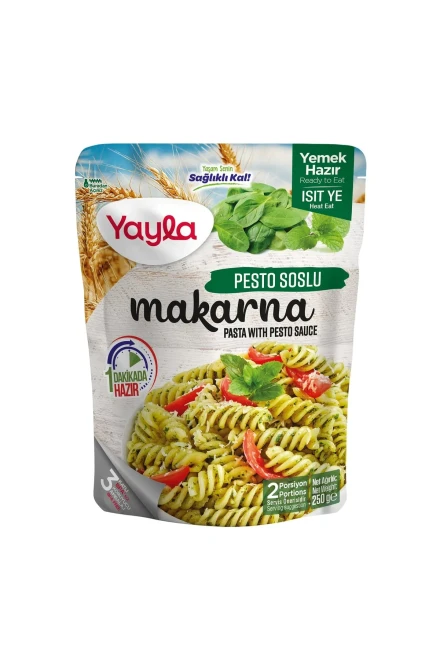 Yayla Yemek Hazır Pesto Soslu Makarna 250 Gr - 1