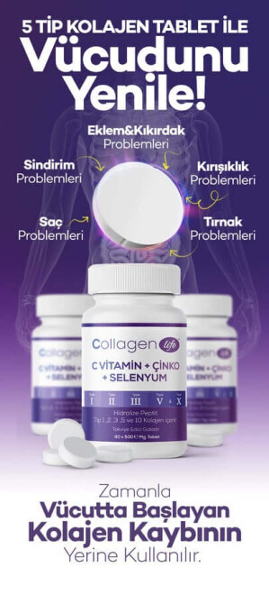 Collagen Life Yılbaşı Gençlik Paketinizle Güzelliğe Adım Atın (Kolajen Serum Hediye) - 1