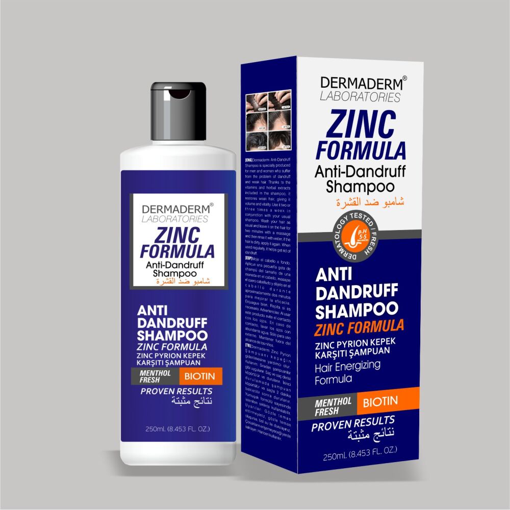 Dermaderm Zinc Anti-Dandruff Shampoo - 1